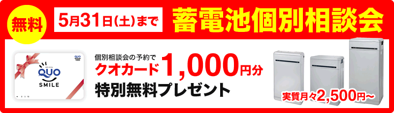 蓄電池個別相談会